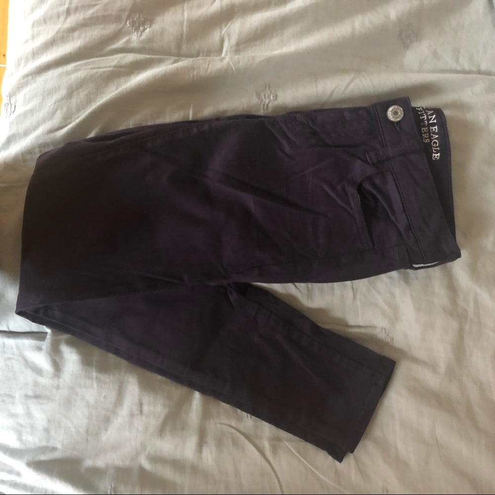 Plum American Eagle Jeans